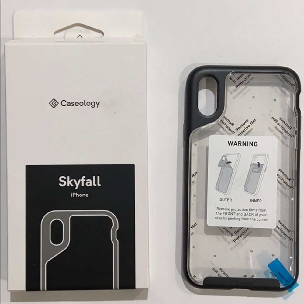 Caseology Skyfall Apple iPhone X Case - Soft Stone